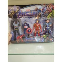 Набор супергероев Avengers Union Legend 17 см (4 героя) со светом