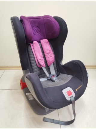 Автокресло AVIONAUT GLIDER SOFTY ISOFIX (9-25 кг) Черный/Фиолетовый