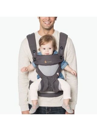 Эргорюкзак Ergobaby 360˚ Cool Air Mesh (Carbon grey)