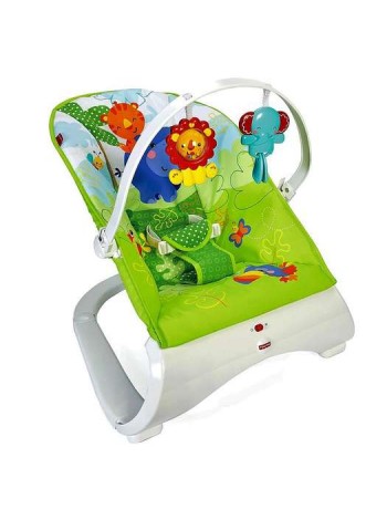 Шезлонг Fisher-Price «Друзья из тропического леса»